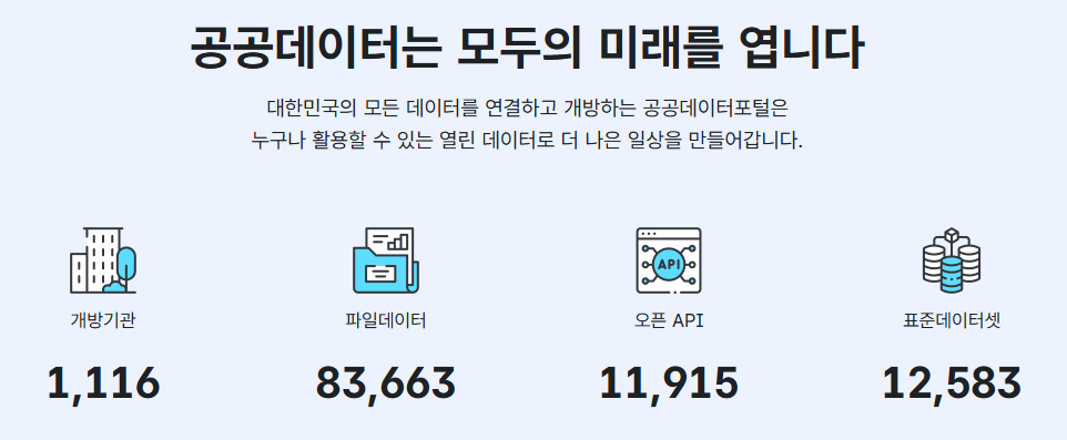 공공데이타